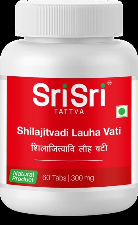 Sri Sri Tattva Shilajitvadi Lauha Vati , 60tab